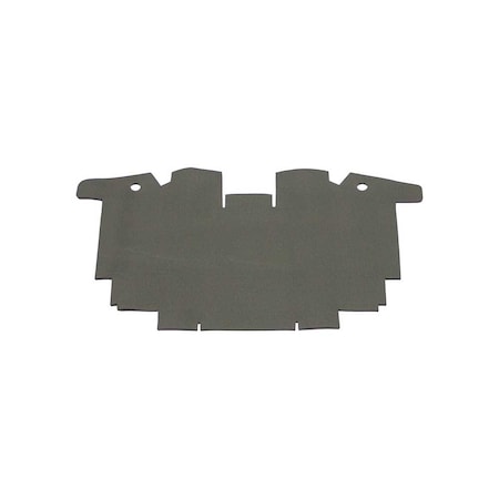 K&M Mfg Floor Mat for International Harvester 86 Series Tractors 3/8-In. Thick Black Rubber 4318