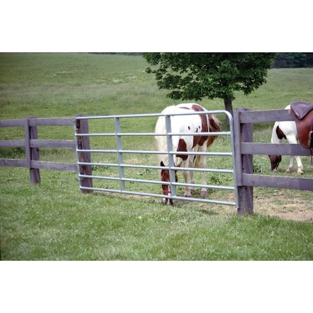 Tarter 50'' H.x16 ' L.x1-3/4'' Tube Diameter Galvanized Tube Gate 6GG16