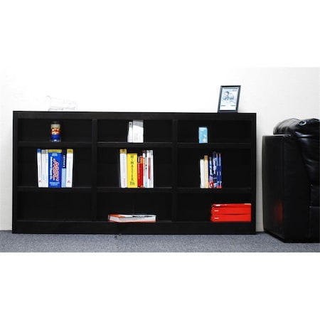 Convenience Concepts Wall Storage Unit Bookcase - Espresso Finish HI1134524