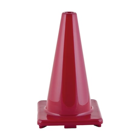 Champion Sports 18 in. Hi Visibility Flexible Vinyl Cone - Red CHSC18RD