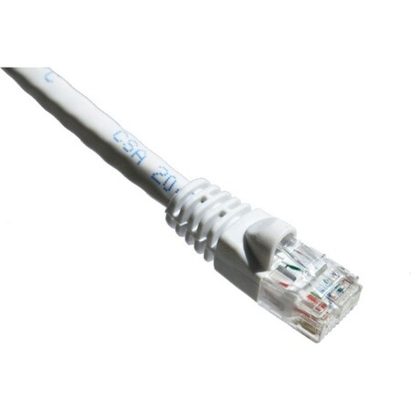 Axiom 50Ft Cat5E 350Mhz Patch Cable Molded Boot (White) C5EMB-W50-AX
