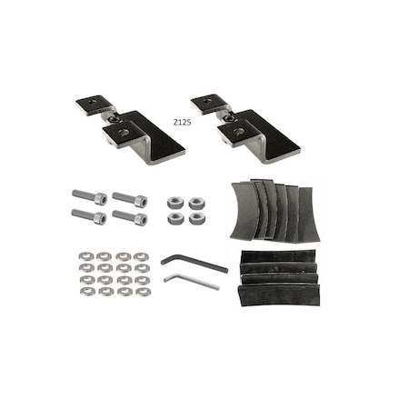 Grandes Travesuras 8009797 1.25 in. Roof Rack Accessories with Z Bracket Plus Feet Z125 GR2424212