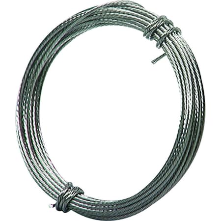 Ook Picture Hanging Wire, 9 ft L, DuraSteel, 50 lb Steel-Plated 50114