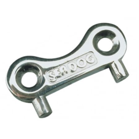Sea-Dog 3513991 Deck Plate Key Cast  Stainless Steel 3004.6163