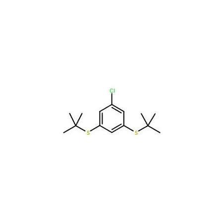 Ak Scientific 3, 5-Bis(tert-butylthio)-1-chlorobenzene (5g), CAS 260968-02-3 5922AL-5g