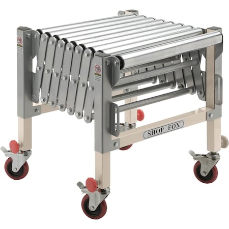 Shop Fox Adjustable Roller Table W1732