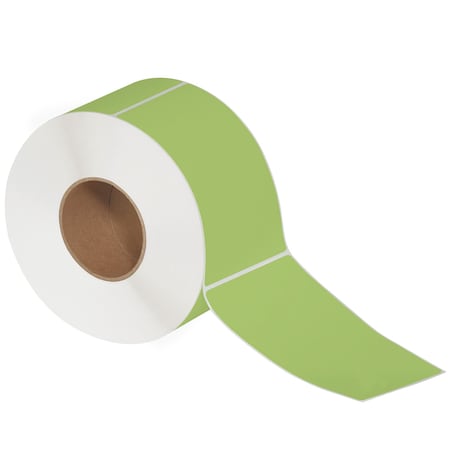 Tape Logic 4 x 6 1/2in Green Thermal Transfer Labels THL140GN