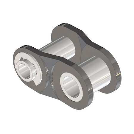 Senqcia Inspire Series SBR 60HPOL Single Strand Hollow Pin Spg Clip Off Link, 60HP chain, .75P, .326 Pin S-60HPOL