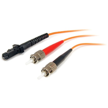 Startech.Com 1M MULTIMODE FIBER PATCH CABLE MTRJ - ST FIBMTST1