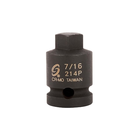 Sunex 1/2 inDr 7/16 in Male Pipe Plug Socket 214P