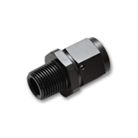 Superjock 6 AN to 0.37 in. NPT Female Swivel Straight Adapter Fitting SU3832950