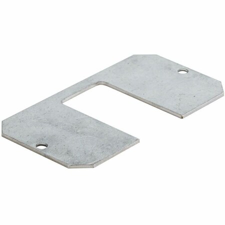 Hubbell Wiring Device-Kellems Recessed 10" Series, Bottom Feed Plate, Center, Pass Thru S1R10CBFPT