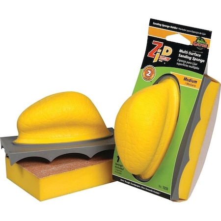 Ali ZIP SAND SPONGE HOLDER 120 GRIT, 5PK 7233