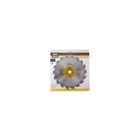 Master Mechanic Framing Combo/Rip Circular Saw Blade, 18-Tooth x 7-1/4-In. 694396