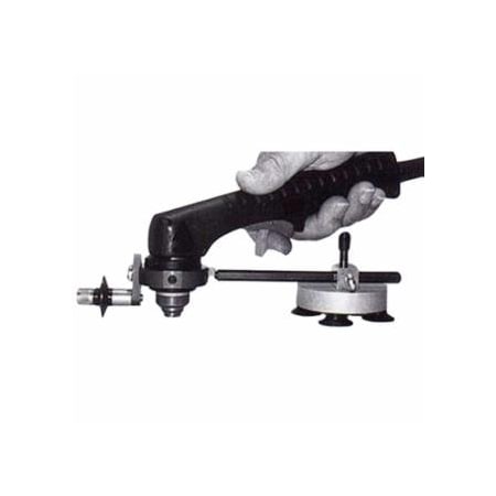 Flange Wizard Magnetic Base, w/Sucton Cups and Pivot Pin, For Plasma Cutting Guides 496-77350