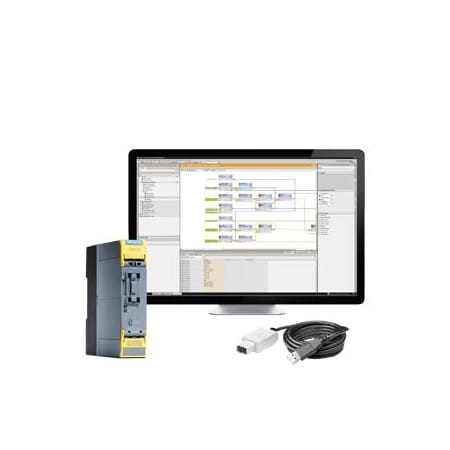 Siemens starter kit for safety relay 3SK2 content: basic unit 3SK2 22.5 mm 3SK2941-2AA11