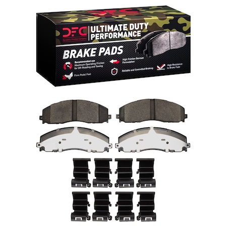 Dfc Ultimate Duty Disc Brake Pad Set,  1400-1680-01