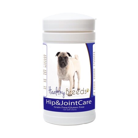 Healthy Breeds Pug Hip and Joint Care 840235153863