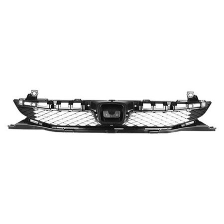Geared2Golf Grille for 2009-2011 Honda Civic 1.8L Eng, Textured Matte Black GE2452096