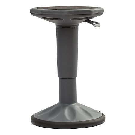 Bintiva Height Adjustable Wobble Stool, Gray SC-ADWOBSTL-GRY-BT