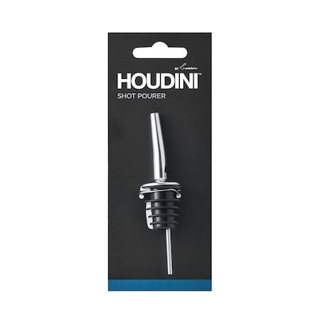 Houdini Shot Pourer, Stainless Steel, Silver, Polished H4-013101T