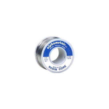 Alpha Assembly Solutions Leaded Electrical Solder, .062-In., 8-oz. AM21604