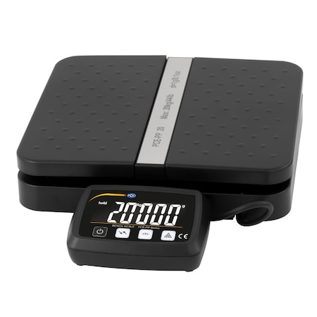 Pce Instruments Parcel scale, measures 0-20 kg / 44 lb with 1 g resolution and foldable remote display PCE-PP 20