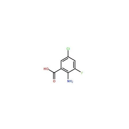 Ak Scientific 2-Amino-5-chloro-3-fluorobenzoic acid (100mg), CAS 1028757-83-6 1517AJ-100mg