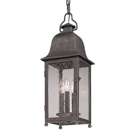 Troy Lighting Larchmont 3 Light Lantern 8 In. Vintage Bronze F3217-VBZ