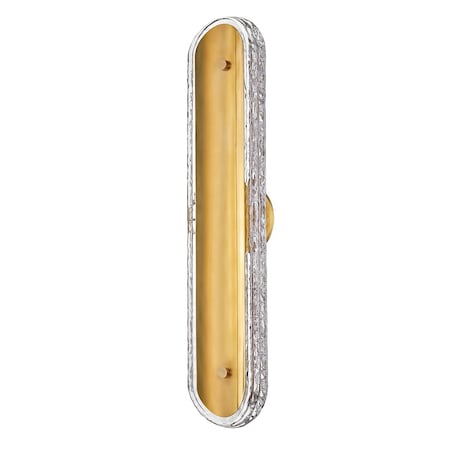 Corbett Lighting Macau 1 Light Bath And Vanity 5 In. Vintage Brass 422-24-VB