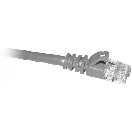 Enet Cat5E Gray 15 Foot Patch Cable w/ Snagless Molded Boot (Utp) C5E-GY-15-ENC