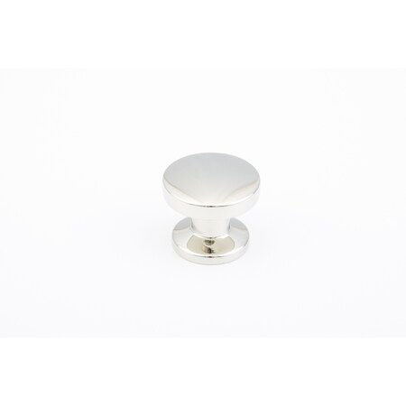 Schaub 1-3/8in Northport Round Cabinet Knob Polished Nickel Finish 211-PN