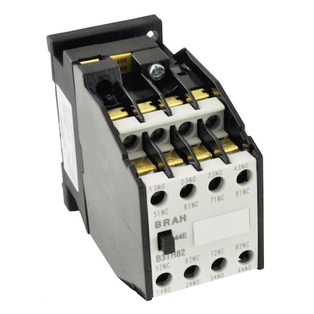 Brah Electric , Direct Replacement 16A 600V 4P with 120VAC Closing Coil for World Series Contactor 3TH82 B3TH82