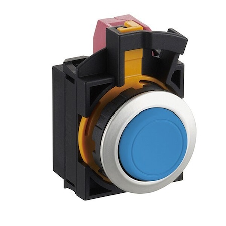 Idec Pushbutton 22MM 2NC Blue CW4B-M2E02S