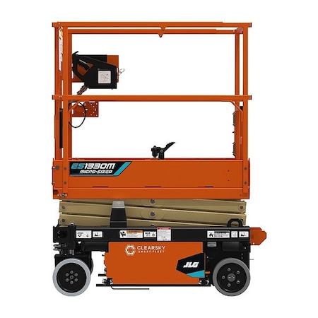 Jlg Scissor Lift, 71" L, 30" W, 500 lb Cap. ES1330M