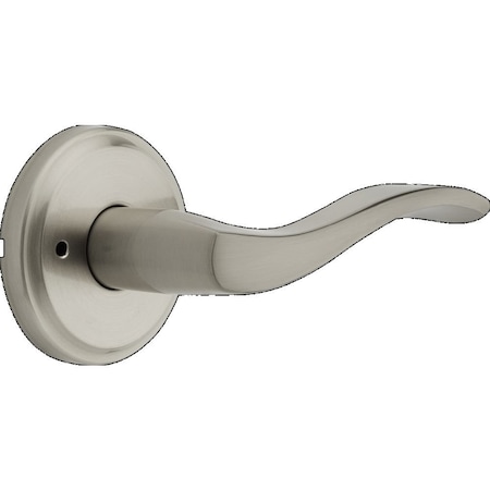 Kwikset Sedona Lever Privacy Door Lock with 6AL Latch and RCS Strike Satin Nickel Finish 730SEL-15
