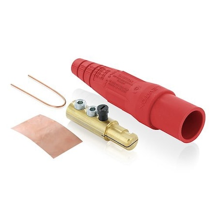 Leviton Single Pole Inline, 300 A, Male, Red 16D22-UR