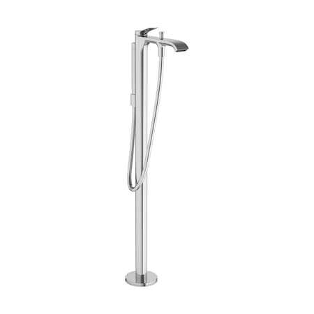 Hansgrohe Vivenis Freestanding Tub Filler Trim with 1.75 GPM Handshower in Chrome 75445001