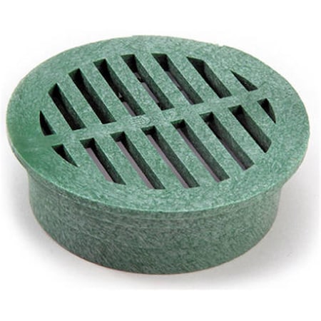 Nds 13 4 in. Green Round Structural Foam Polyolefin Grate 197965