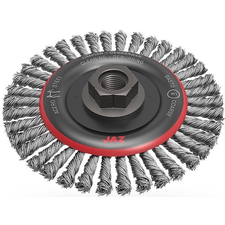 Jaz 4-1/2in x .020in x 5/8 - 11 Stringer Bead Wire Wheel,  78042