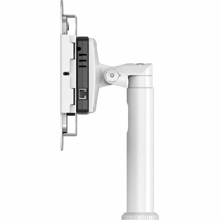 Compulocks iPad 10th-11th A16 Gen Space Enclosure Medical Rolling Cart Plus Hub White MCRSTDW209IPDSWH01