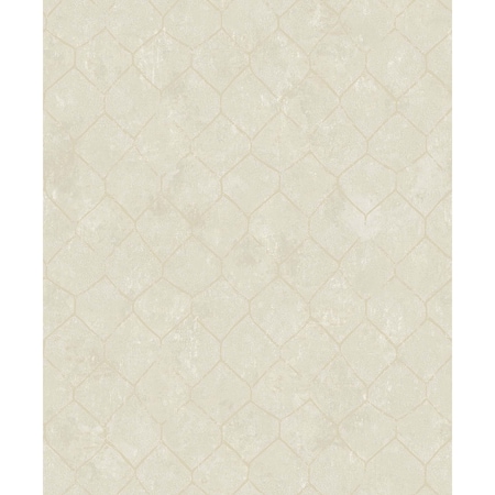 A-Street Prints Rauta Pearl Hexagon Tile Wallpaper 4105-86652