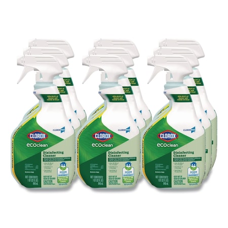 Clorox Cleaners & Detergents, Spray Bottle, Unscented, 9 PK 60213CT