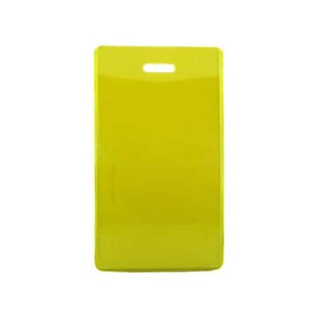 Brady YELLOW, SEMI RIGID VINYL, LUGGAGE TAG HOLDER 1845-2009