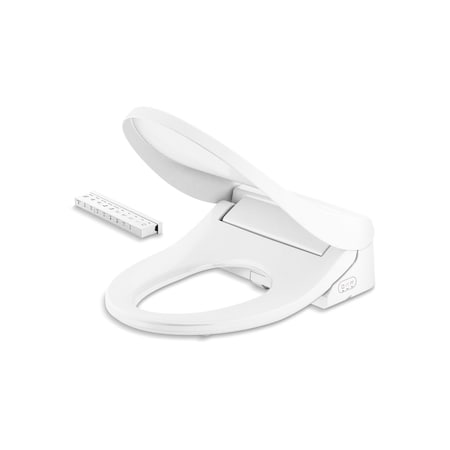 Kohler PureWash E880 Elongated bidet toilet seat with remote control 30805-0