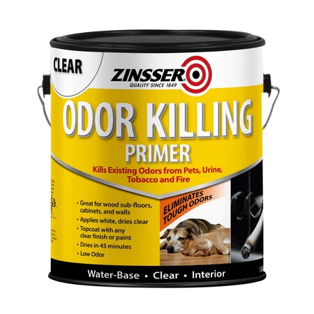 Zinsser Odor Killing Primer, Clear, 1 Gallon 305928