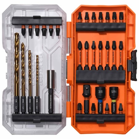 Klein Tools Drill and Driver Bit Set, 32-Piece 33811