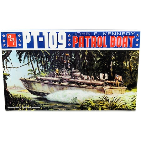 Amt 1-64 Scale PT-109 John F. Kennedy World War II Patrol Boat Skill 2 Model Kit AMT1233