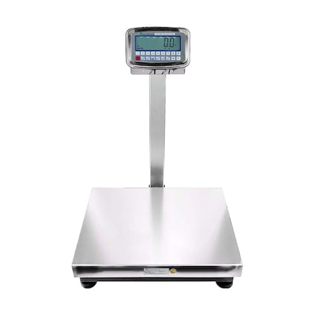 Tree Stainless Steel Bench Scale, 24" x 24", 500 LB x 0.1 LB, NTEP FBs-c2424