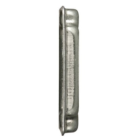 Raco Box Cover, Switch Box Type, 2 Gang, Galvanized Zinc, Toggle Switch Cover Type 800C